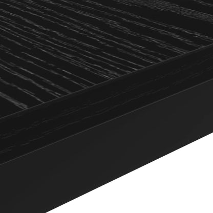 vidaXL Couchtisch Schwarz Eichen-Optik 70 x 50 x 36 cm Holzwerkstoff