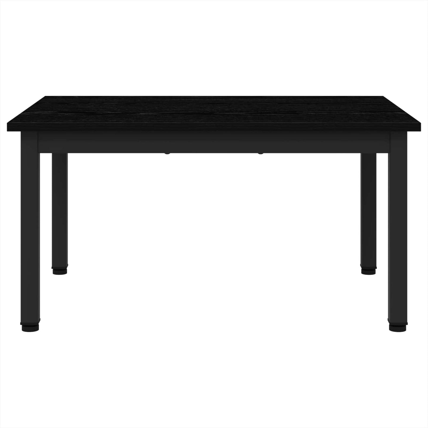 vidaXL Couchtisch Schwarz Eichen-Optik 70 x 50 x 36 cm Holzwerkstoff