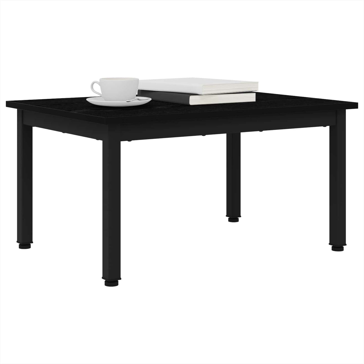 vidaXL Couchtisch Schwarz Eichen-Optik 70 x 50 x 36 cm Holzwerkstoff