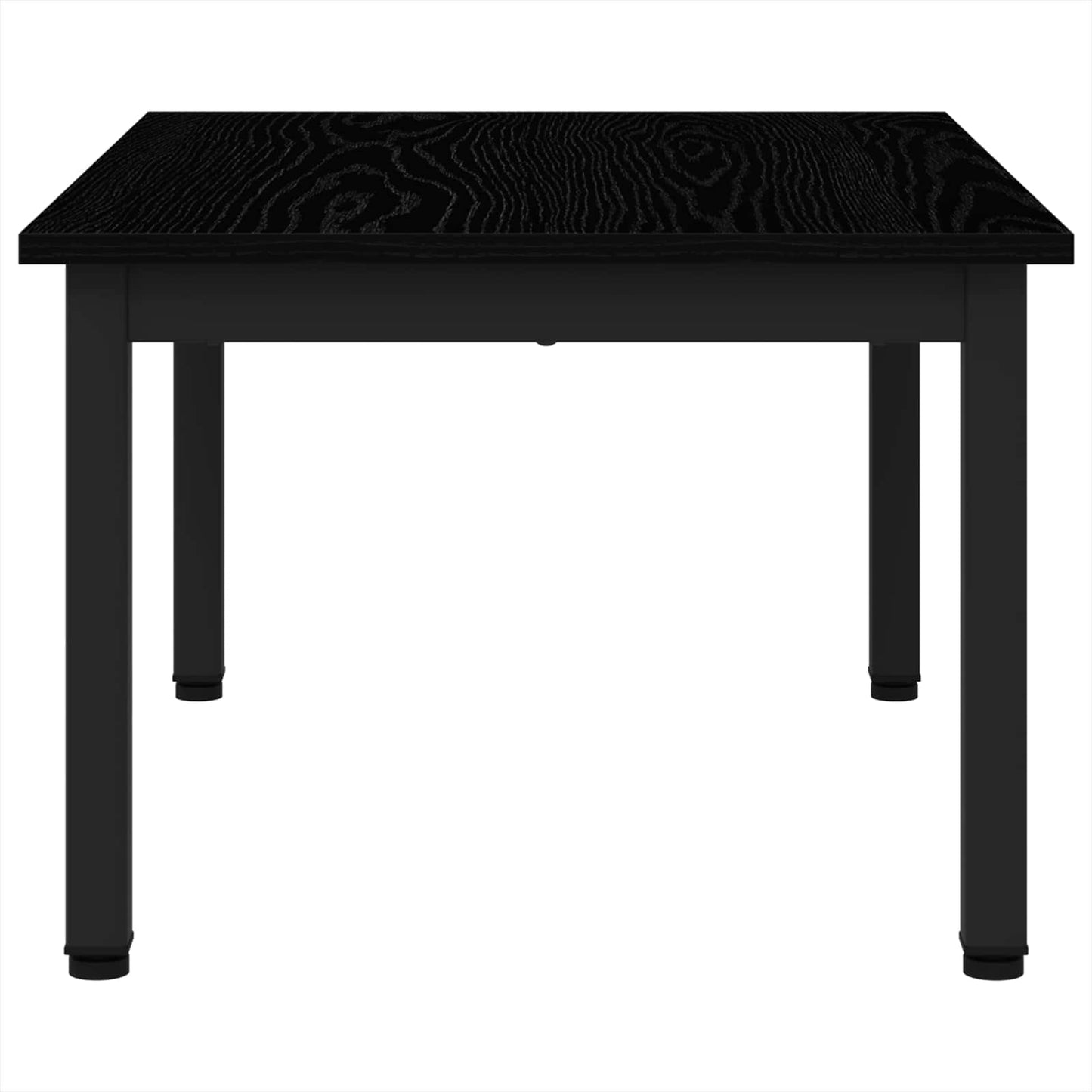 vidaXL Couchtisch Schwarz Eichen-Optik 70 x 50 x 36 cm Holzwerkstoff
