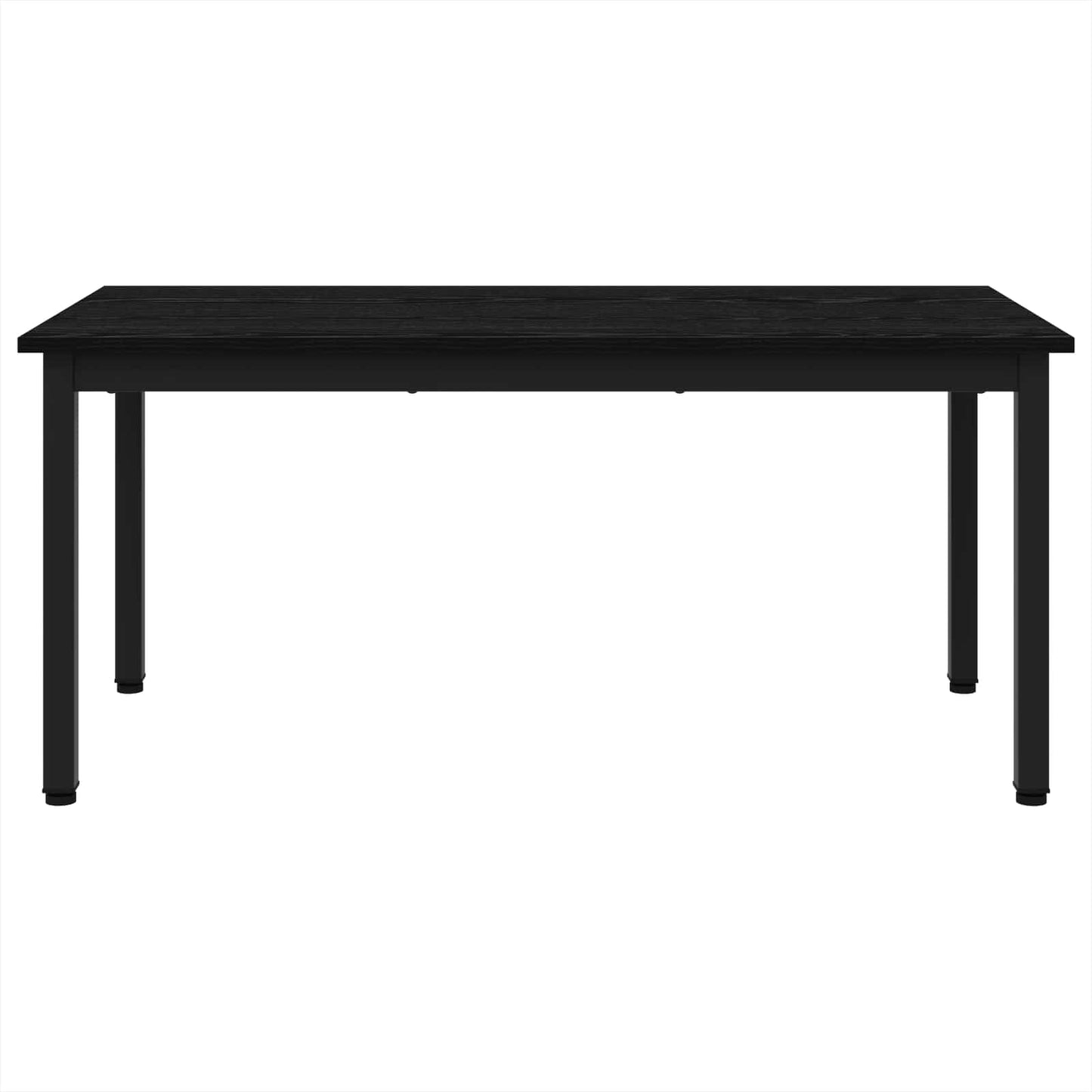 vidaXL Couchtisch Schwarz Eichen-Optik 100 x 50 x 45 cm Holzwerkstoff