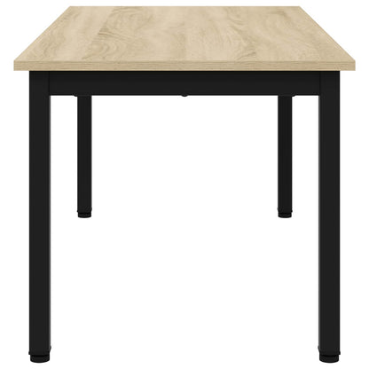vidaXL Couchtisch Sonoma 100 x 50 x 45 cm Holzwerkstoff