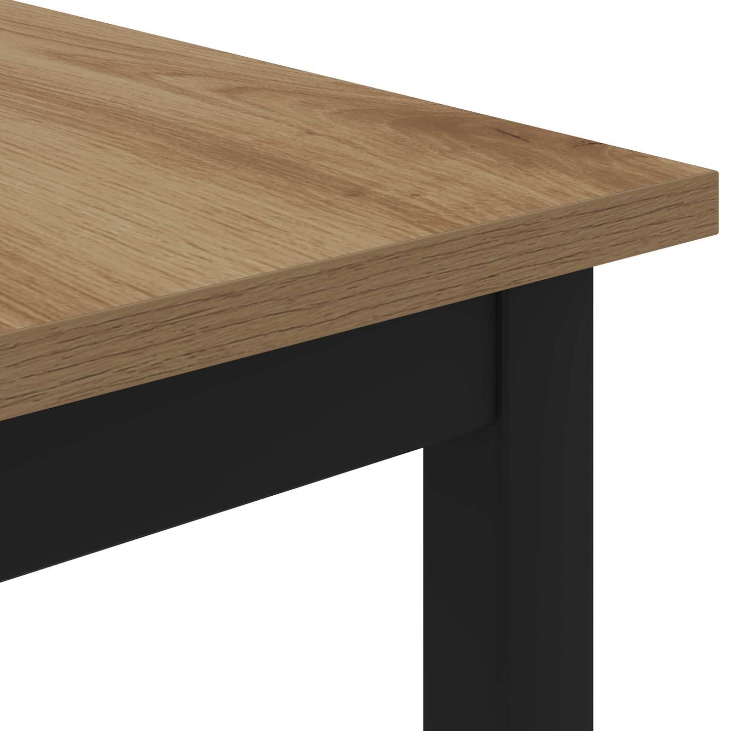 vidaXL Couchtisch Kunsthandwerk Eiche 100 x 50 x 45 cm Holzwerkstoff
