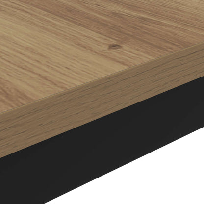vidaXL Couchtisch Kunsthandwerk Eiche 100 x 50 x 45 cm Holzwerkstoff