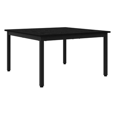 vidaXL Couchtisch Schwarz Eichen-Optik 80 x 80 x 45 cm Holzwerkstoff