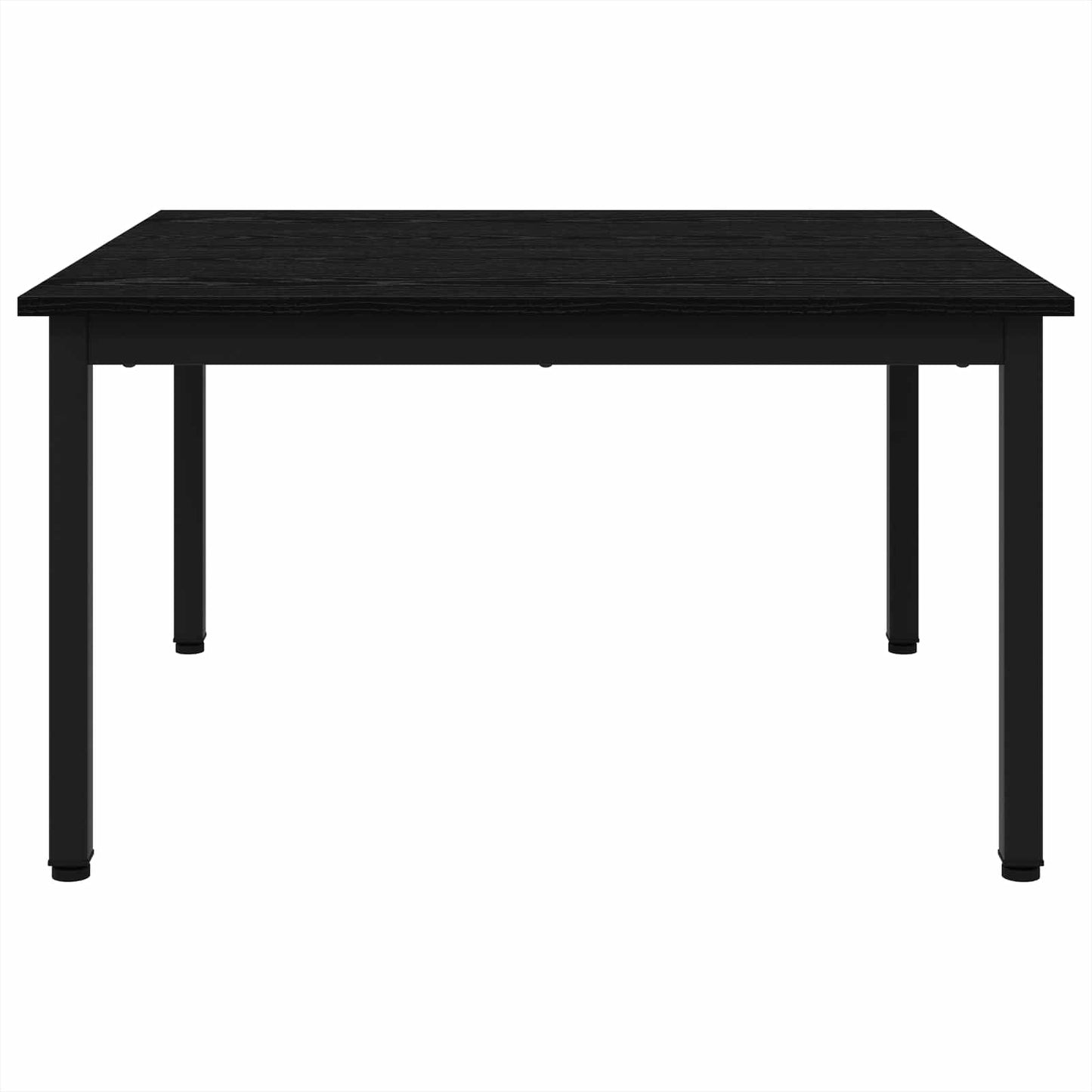Couchtisch Schwarz Eichen-Optik 80 x 80 x 45 cm Holzwerkstoff