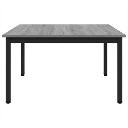vidaXL Couchtisch Graues Sonoma 80 x 80 x 45 cm Holzwerkstoff