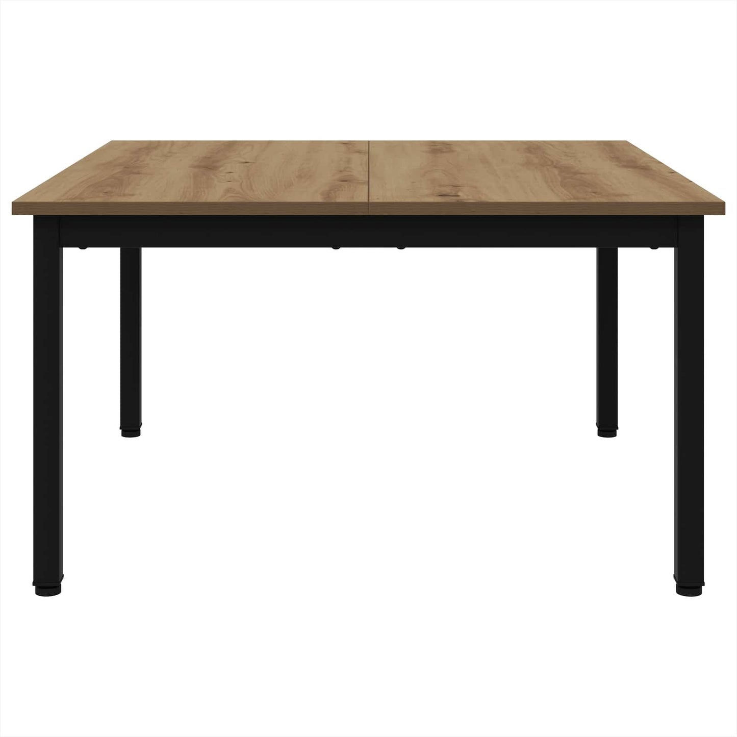 vidaXL Couchtisch Kunsthandwerk Eiche 80 x 80 x 45 cm Holzwerkstoff