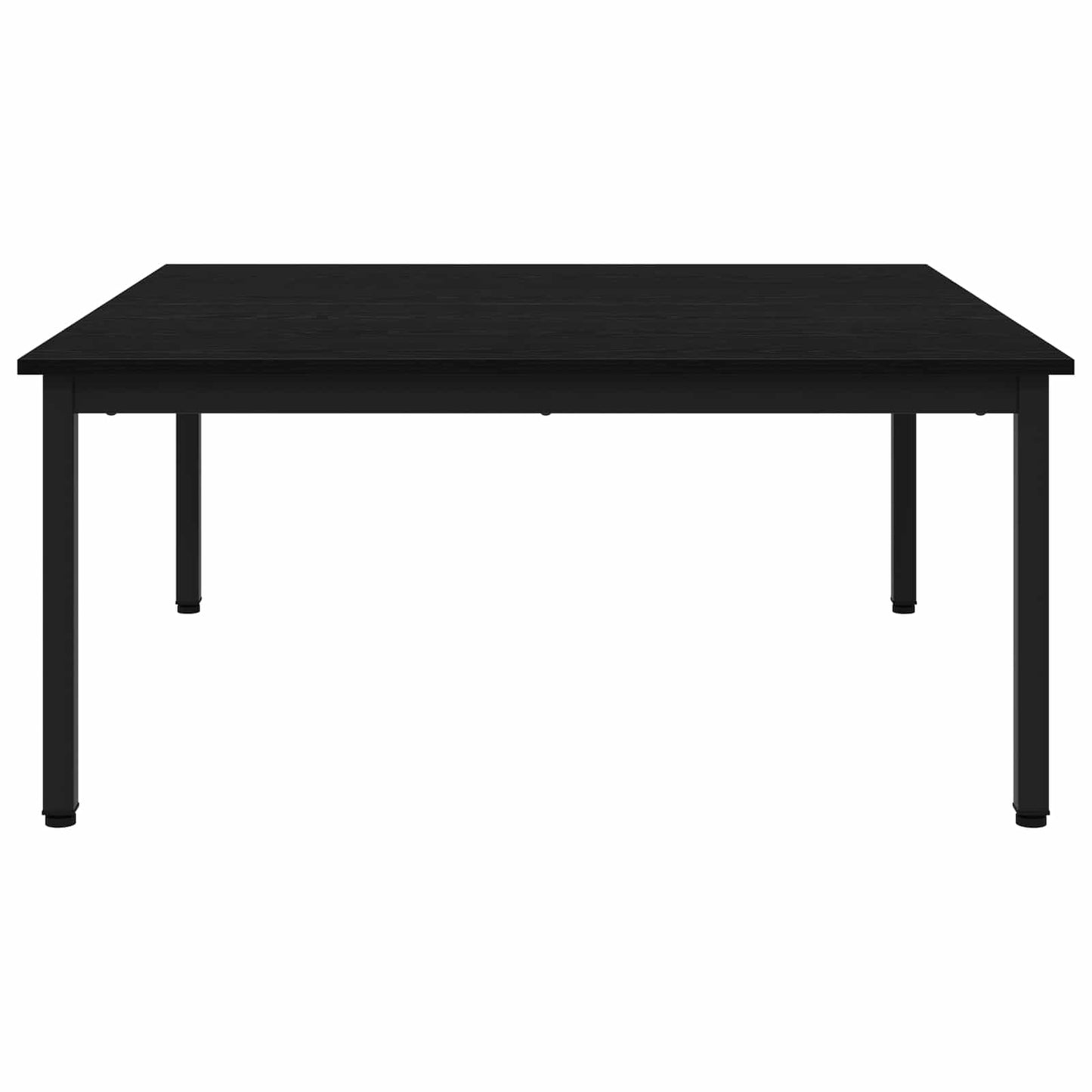 Couchtisch Schwarz Eichen-Optik 100 x 100 x 45 cm Holzwerkstoff