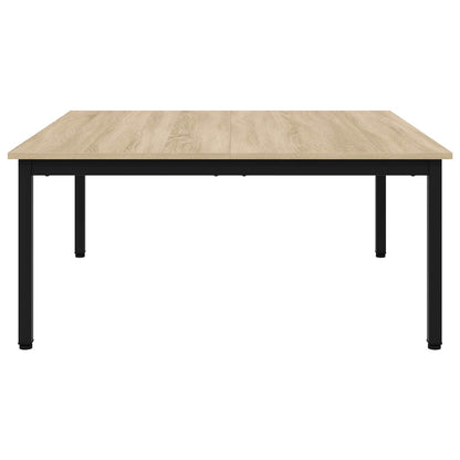 Couchtisch Sonoma 100 x 100 x 45 cm Holzwerkstoff