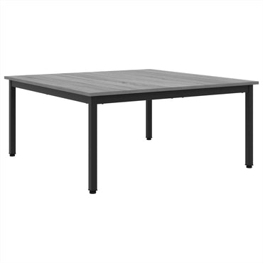 vidaXL Couchtisch Graues Sonoma 100 x 100 x 45 cm Holzwerkstoff
