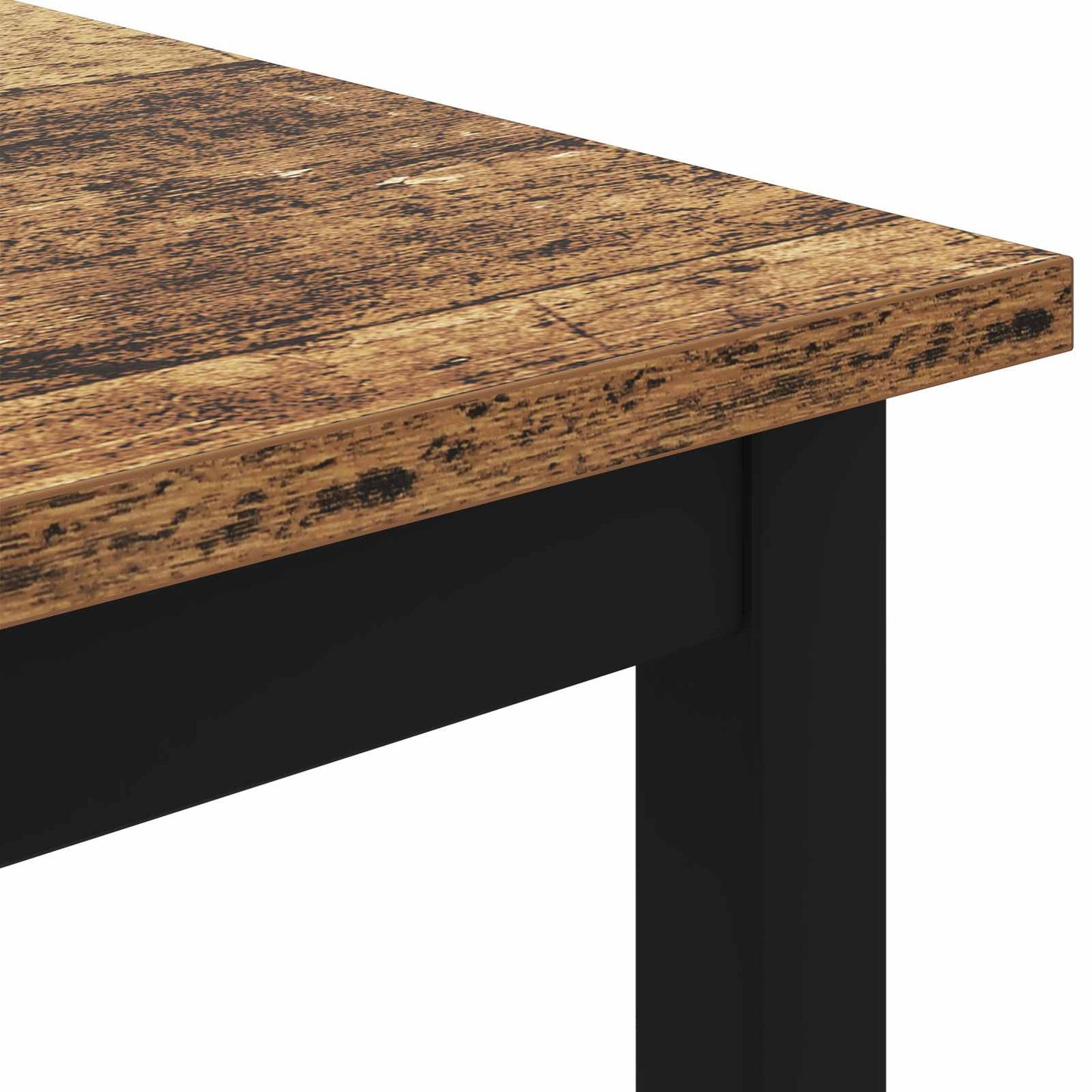 vidaXL Couchtisch Altholz 100 x 100 x 45 cm Holzwerkstoff