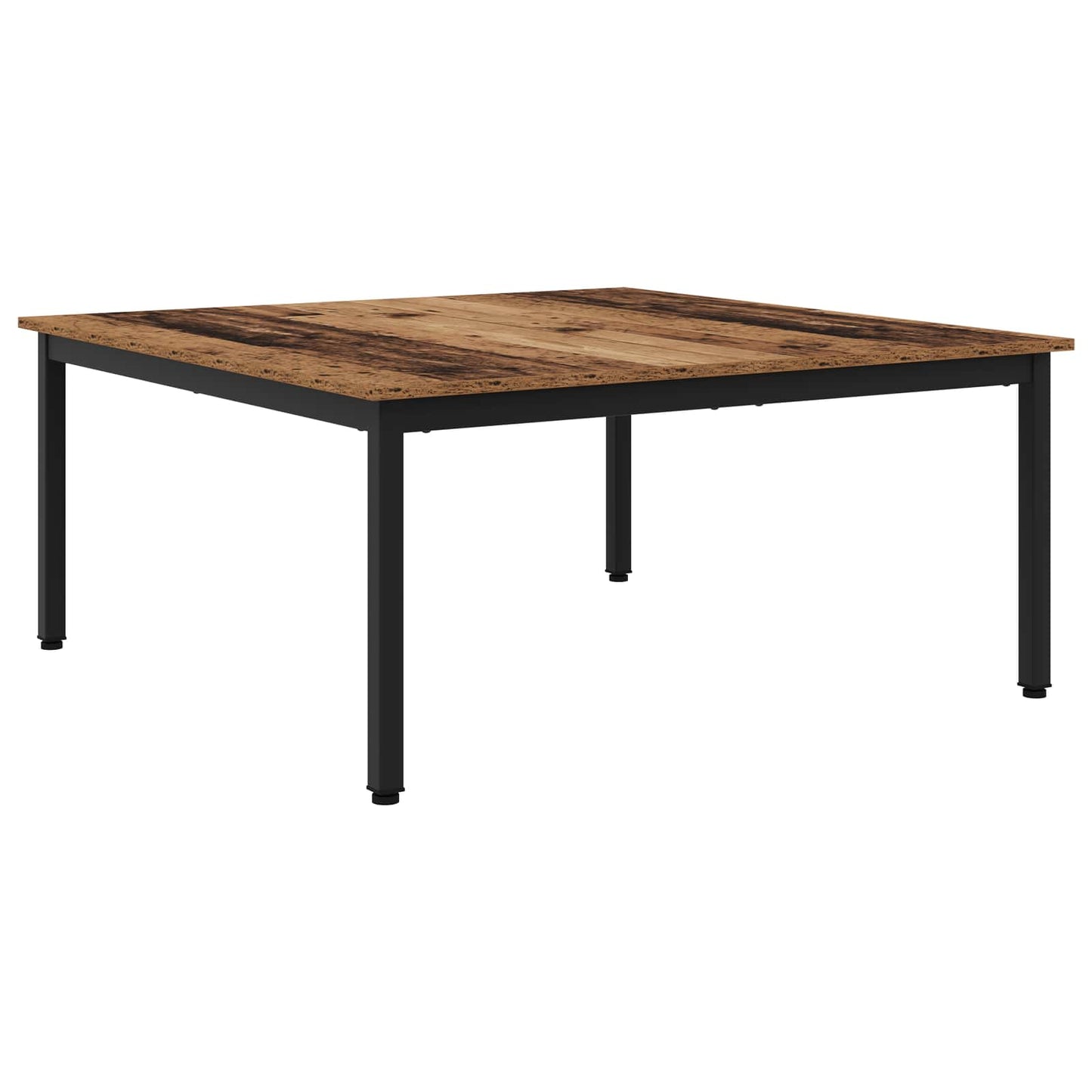 vidaXL Couchtisch Altholz 100 x 100 x 45 cm Holzwerkstoff