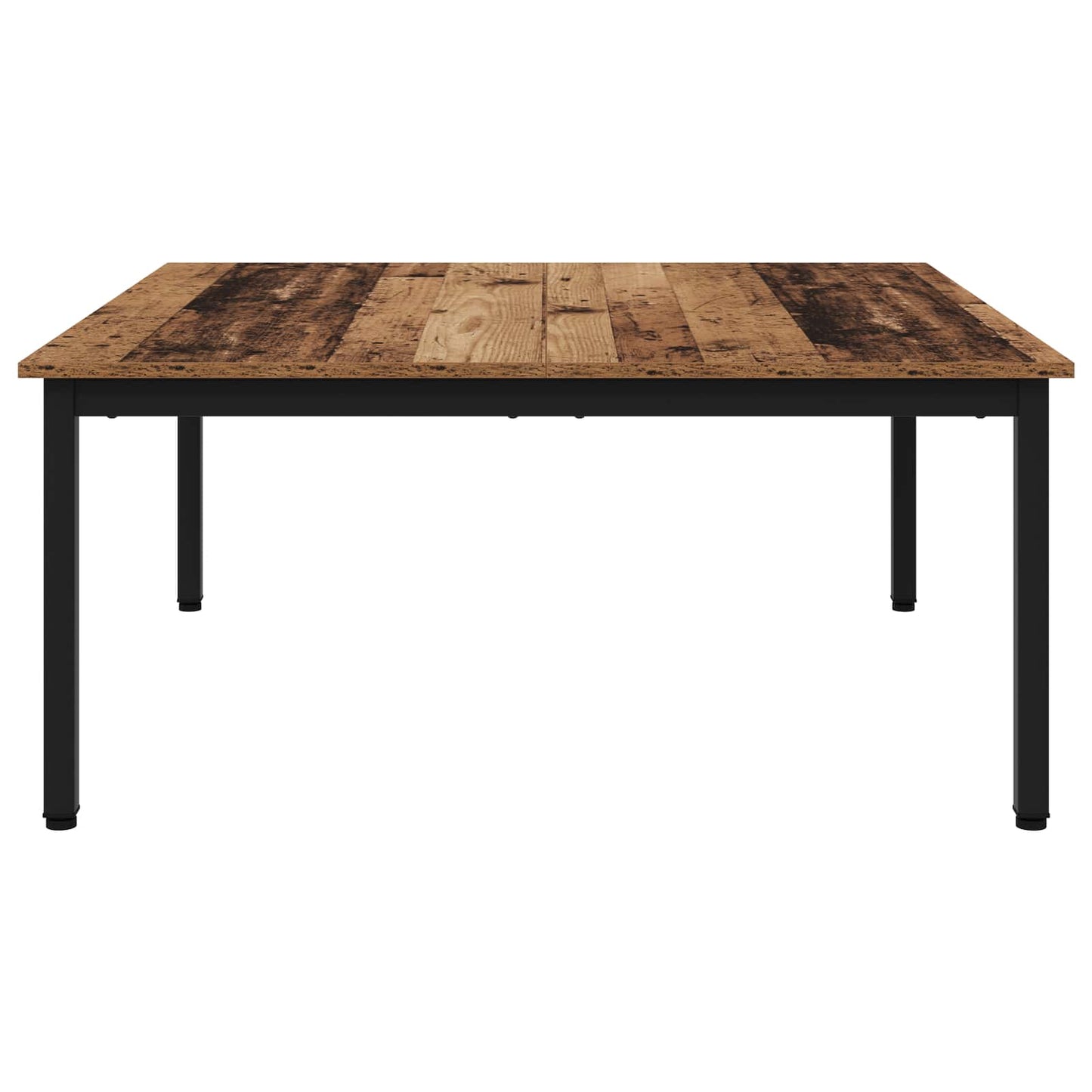 vidaXL Couchtisch Altholz 100 x 100 x 45 cm Holzwerkstoff