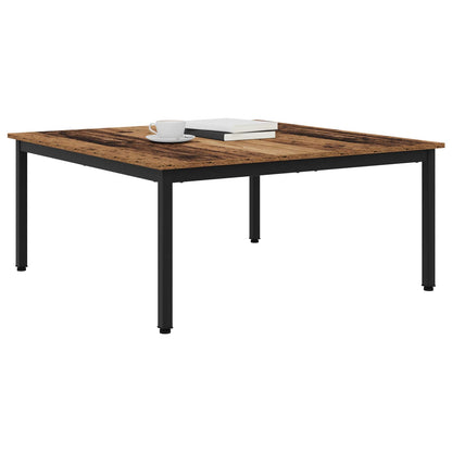 vidaXL Couchtisch Altholz 100 x 100 x 45 cm Holzwerkstoff