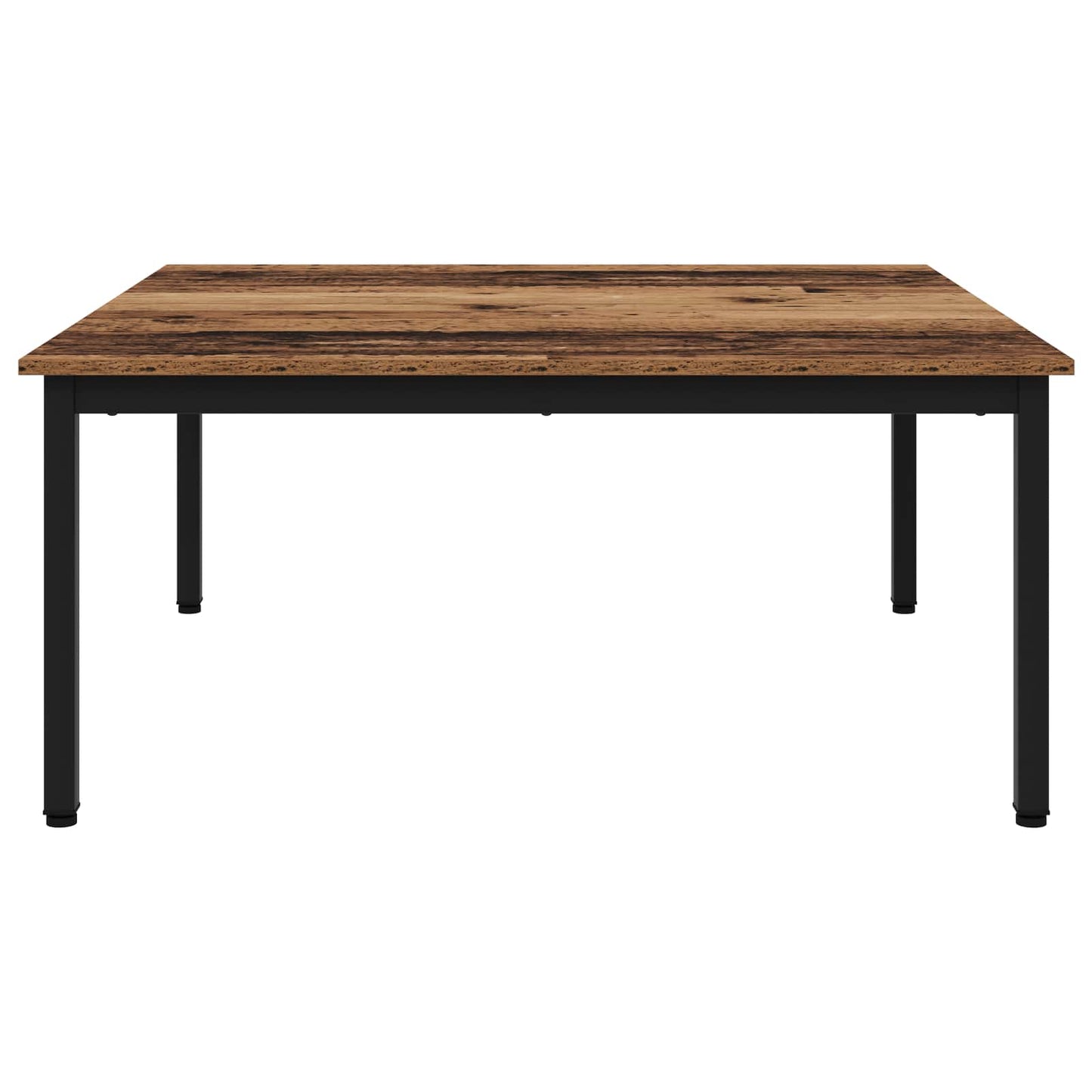 vidaXL Couchtisch Altholz 100 x 100 x 45 cm Holzwerkstoff
