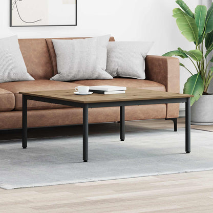 vidaXL Couchtisch Kunsthandwerk Eiche 100 x 100 x 45 cm Holzwerkstoff