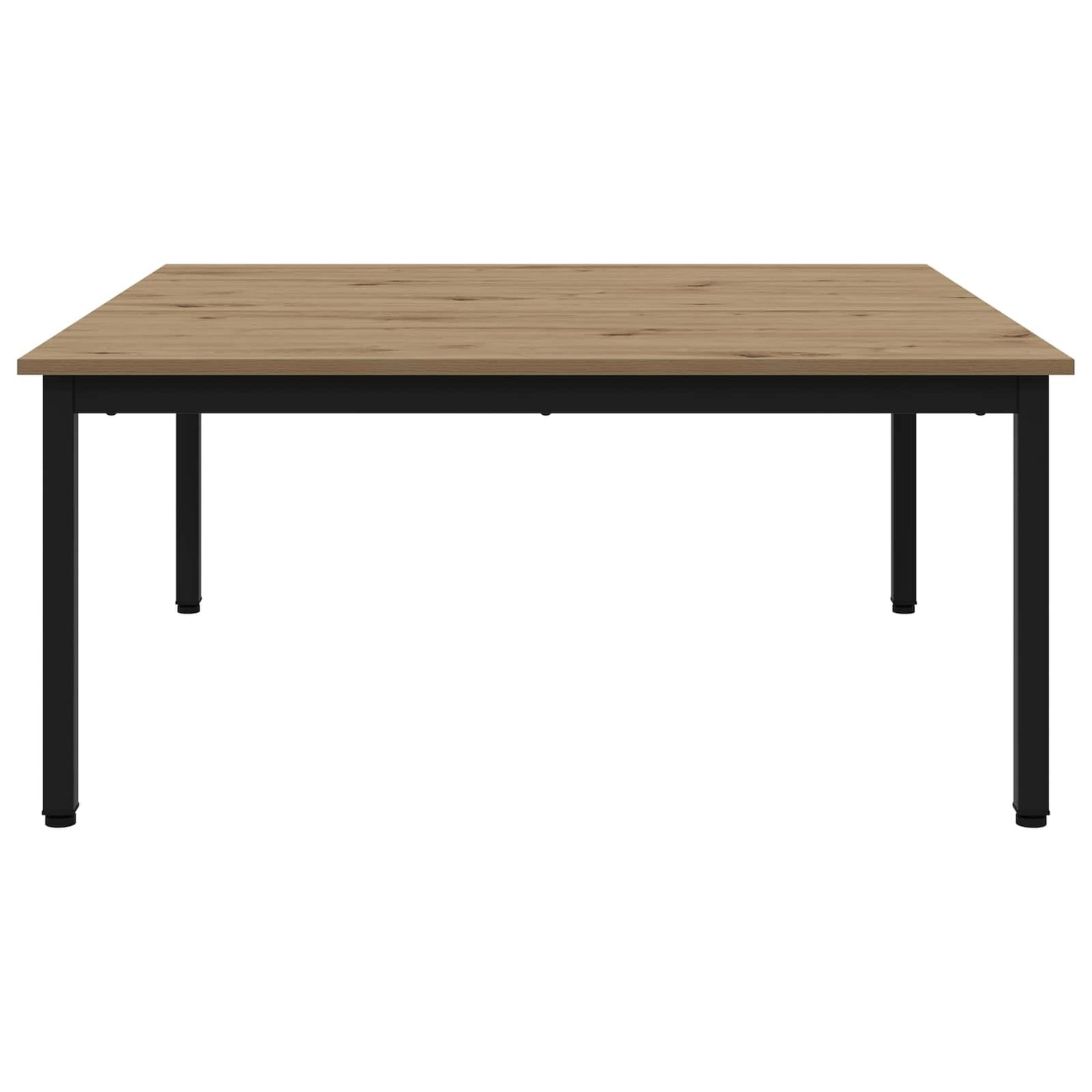 vidaXL Couchtisch Kunsthandwerk Eiche 100 x 100 x 45 cm Holzwerkstoff