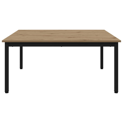 vidaXL Couchtisch Kunsthandwerk Eiche 100 x 100 x 45 cm Holzwerkstoff