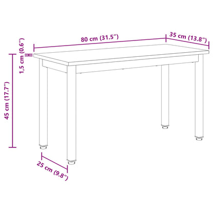 Bank Altholz 80 x 35 x 45 cm Holzwerkstoff