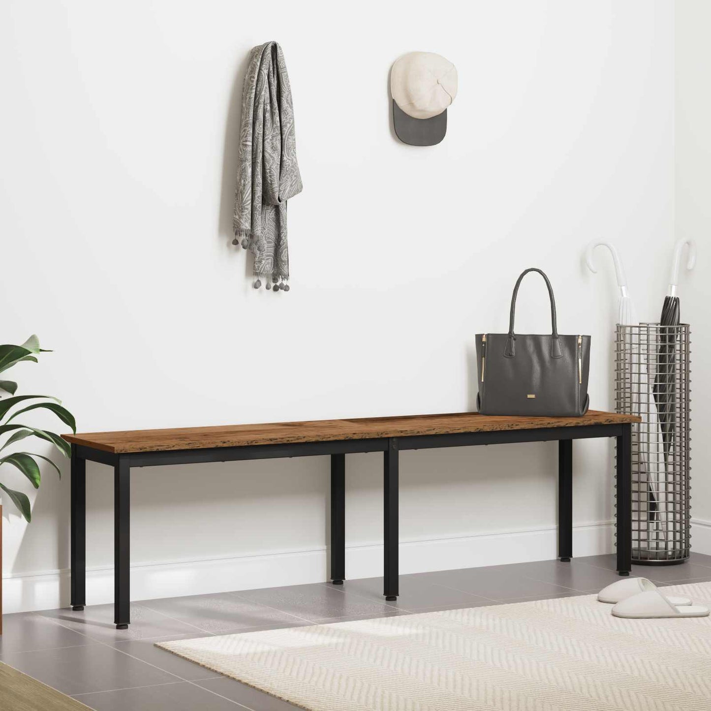 Bank Altholz 160 x 35 x 45 cm Holzwerkstoff