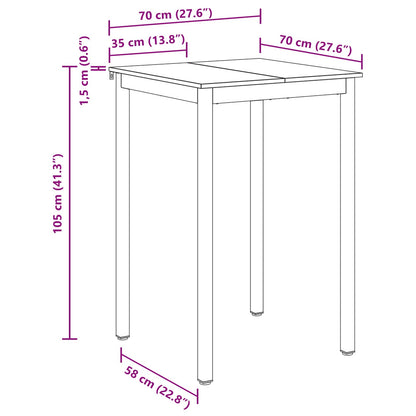 Stehtisch Holzwerkstoff