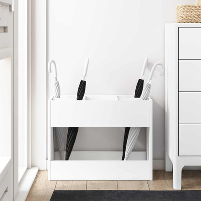 Sonnenschirmhalter Weiß 65 x 24 x 50 cm Holzwerkstoff