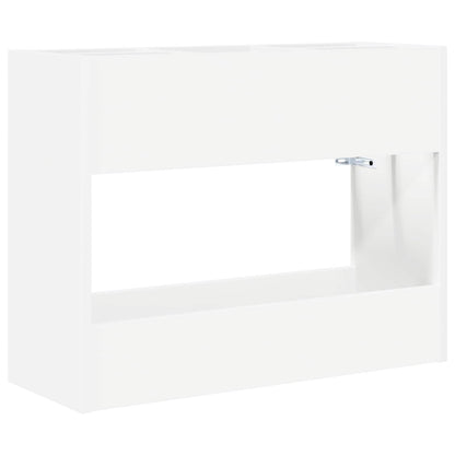 Sonnenschirmhalter Weiß 65 x 24 x 50 cm Holzwerkstoff