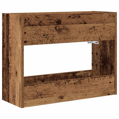 Sonnenschirmhalter Altholz 65 x 24 x 50 cm Holzwerkstoff