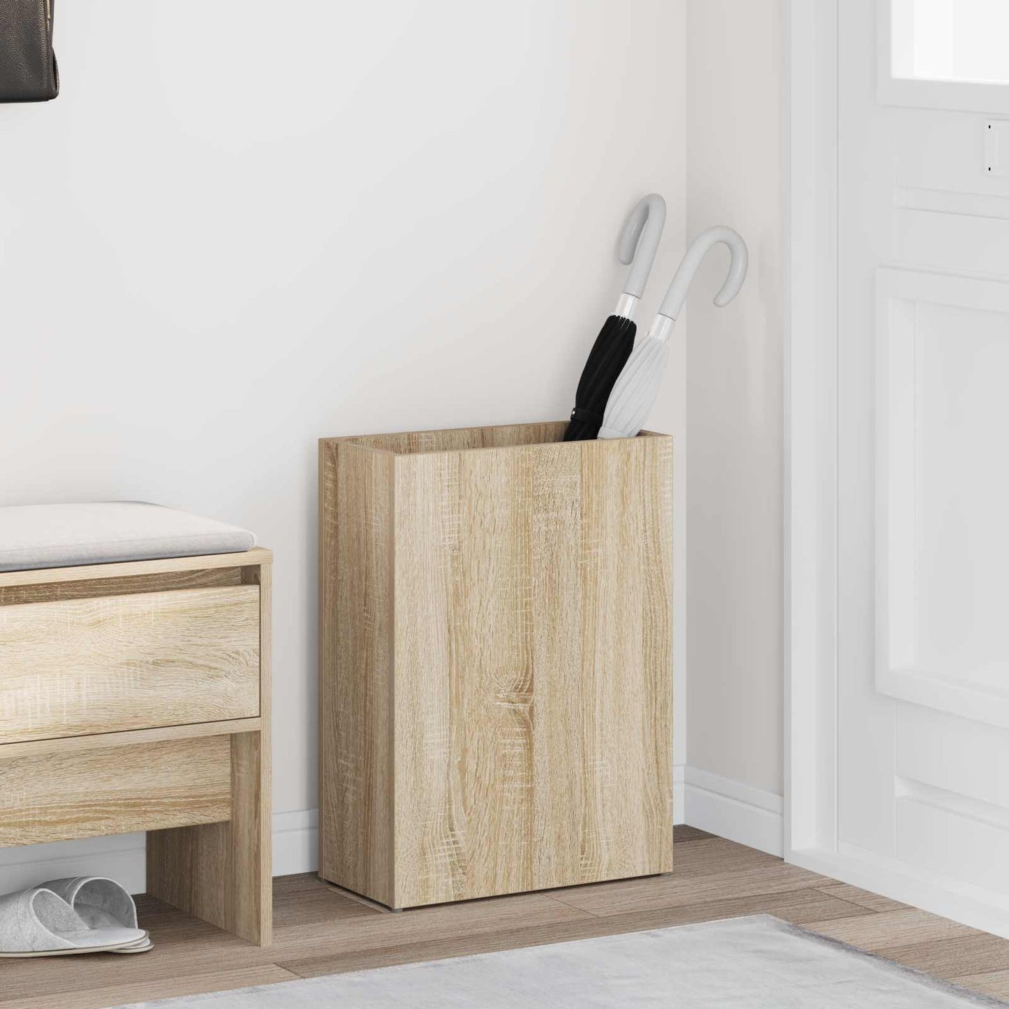 Sonnenschirmhalter Sonoma-Eiche 40 x 20 x 55,5 cm Holzwerkstoff