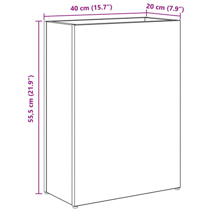 Sonnenschirmhalter Sonoma-Eiche 40 x 20 x 55,5 cm Holzwerkstoff