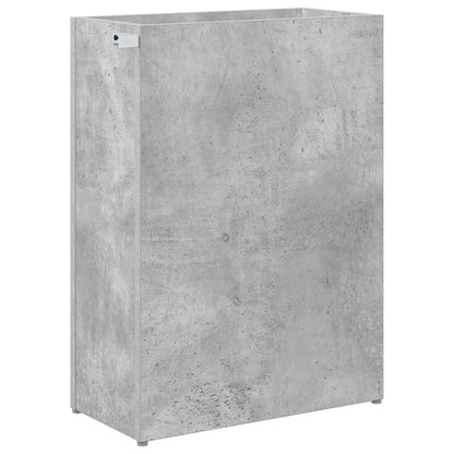 Sonnenschirmhalter Beton Grau 40 x 20 x 55,5 cm Holzwerkstoff