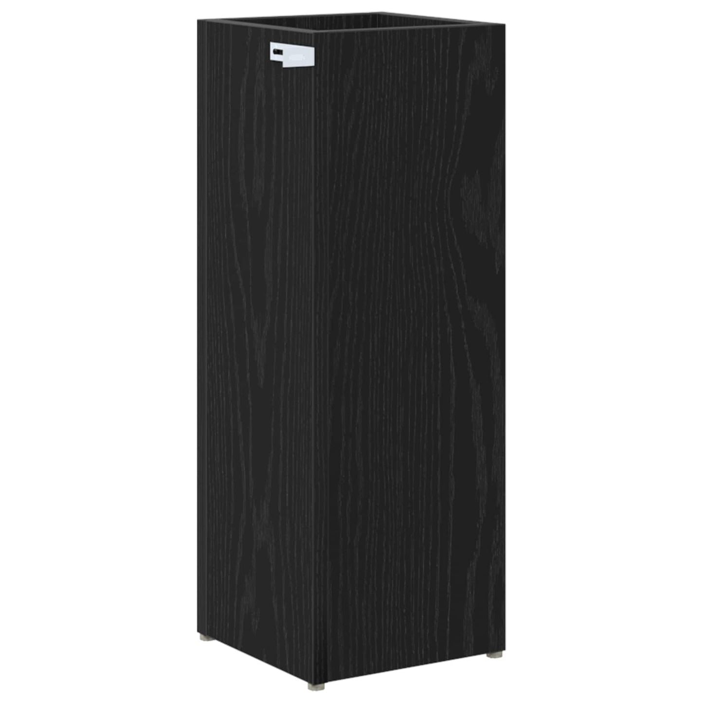 Sonnenschirmhalter Schwarz Eichen-Optik 20 x 20 x 55,5 cm