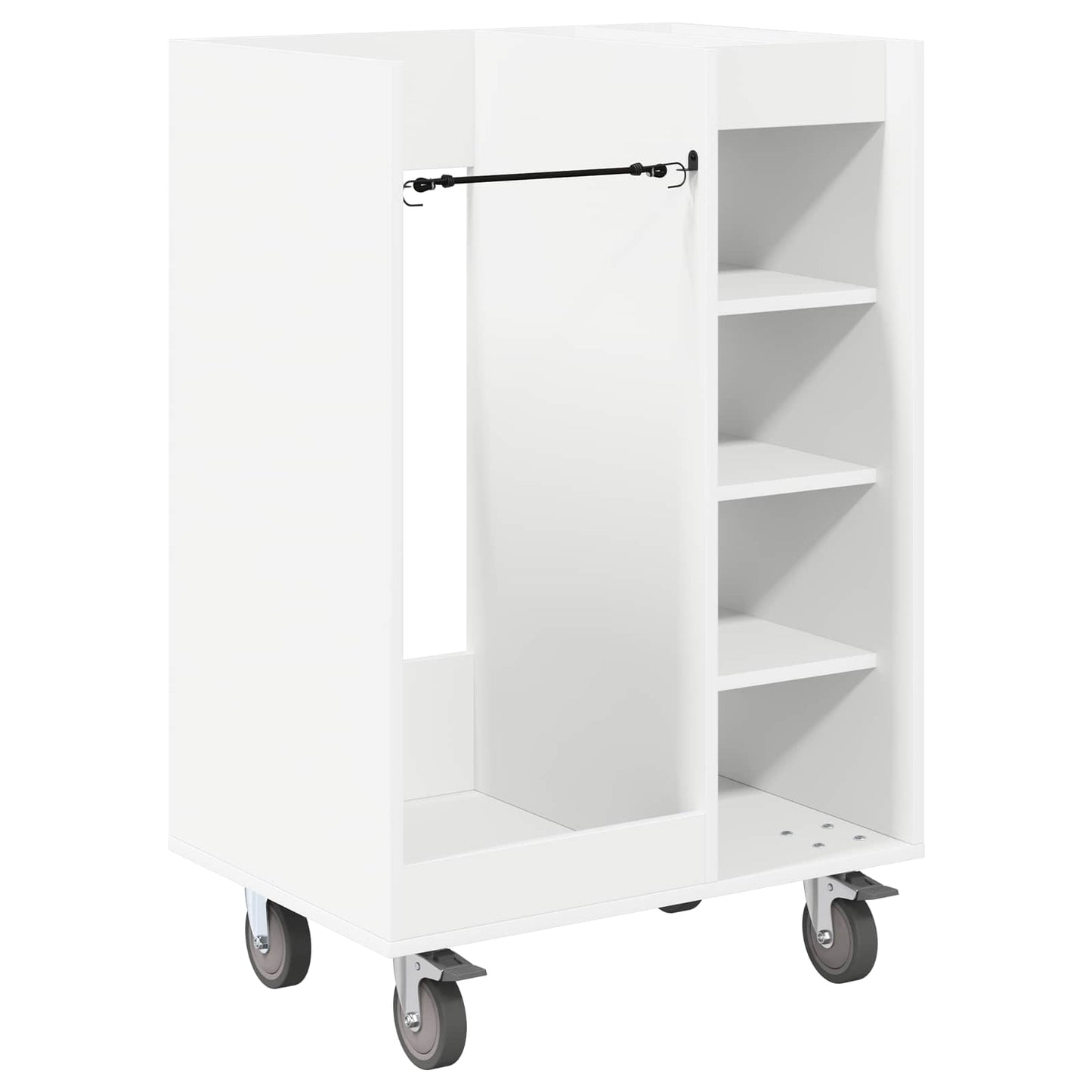 Golf Schrank Mit Rad Uni Weiß 65 x 45 x 98 cm