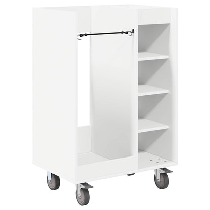 Golf Schrank Mit Rad Uni Weiß 65 x 45 x 98 cm