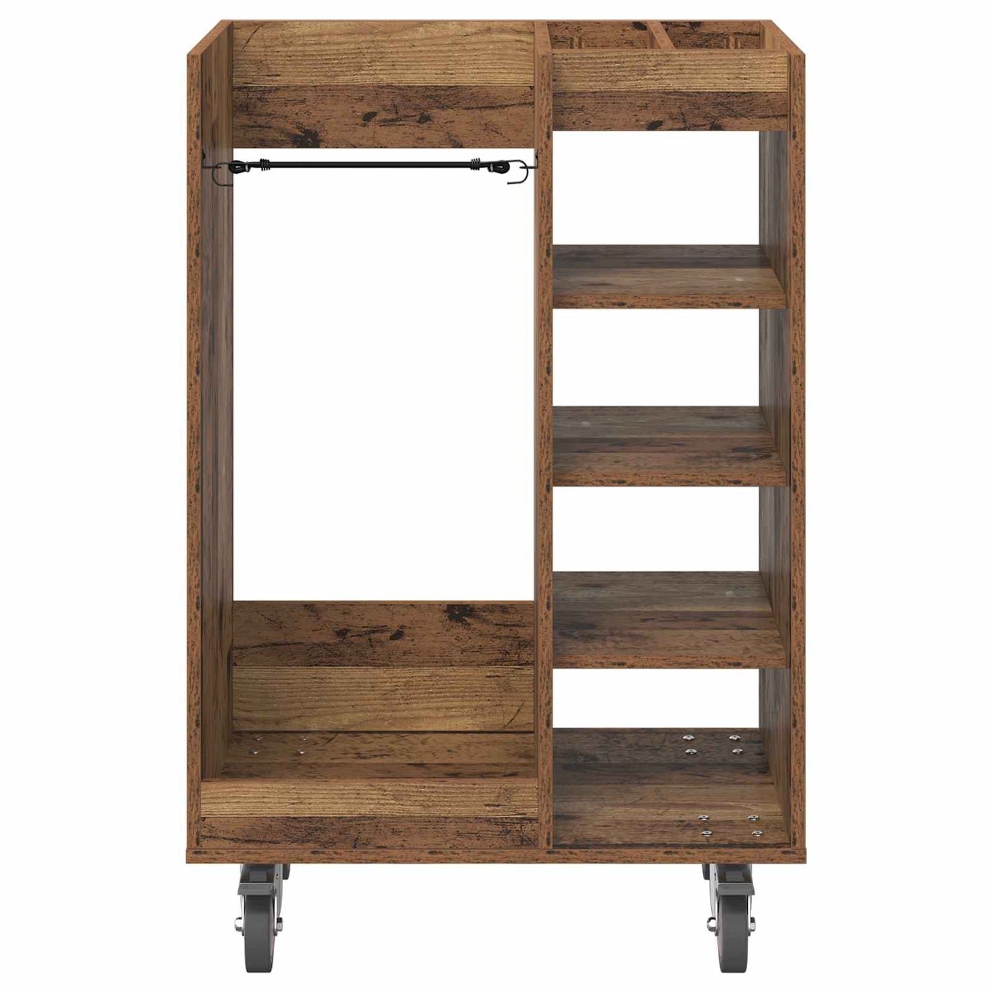 Golf Schrank Mit Rad Uni Altholz 65 x 45 x 98 cm