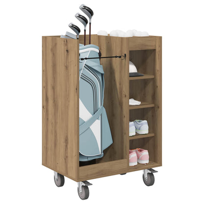 Golf Schrank Mit Rad Uni Artisan-Eiche 65 x 45 x 98 cm