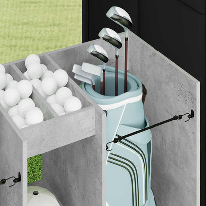 Golf Schrank Uni Beton Grau 102 x 45 x 85,5 cm