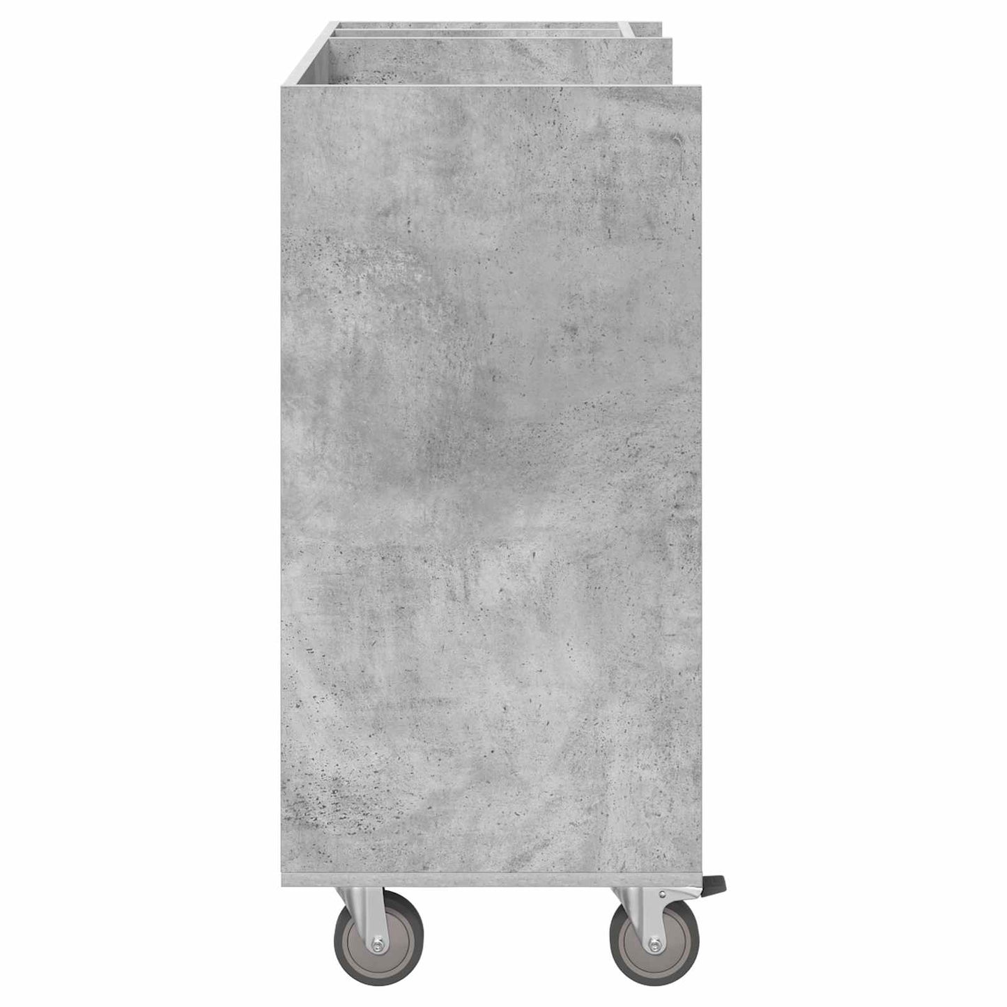Golf Schrank Mit Rad Uni Beton Grau 90 x 45 x 98 cm