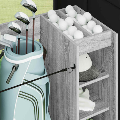 Golf Schrank Mit Rad Uni Graues Sonoma 90 x 45 x 98 cm