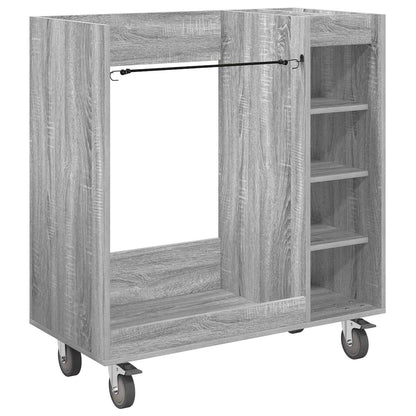 Golf Schrank Mit Rad Uni Graues Sonoma 90 x 45 x 98 cm