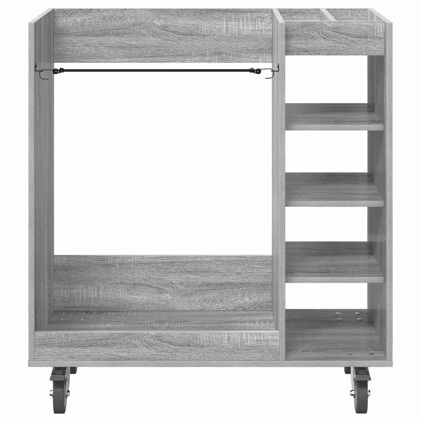 Golf Schrank Mit Rad Uni Graues Sonoma 90 x 45 x 98 cm