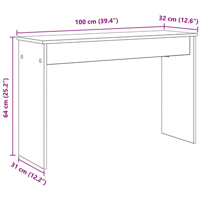 Klavierständer Weiß 100 x 32 x 64 cm Holzwerkstoff