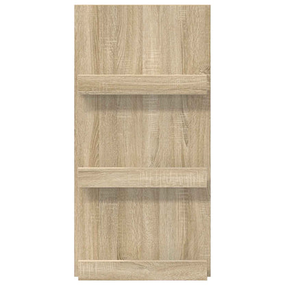 Magazinregal Sonoma-Eiche 51 x 11 x 102 cm Holzwerkstoff