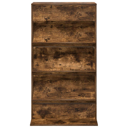 Magazinregal Geräucherte Eiche 70 x 41 x 126 cm Holzwerkstoff