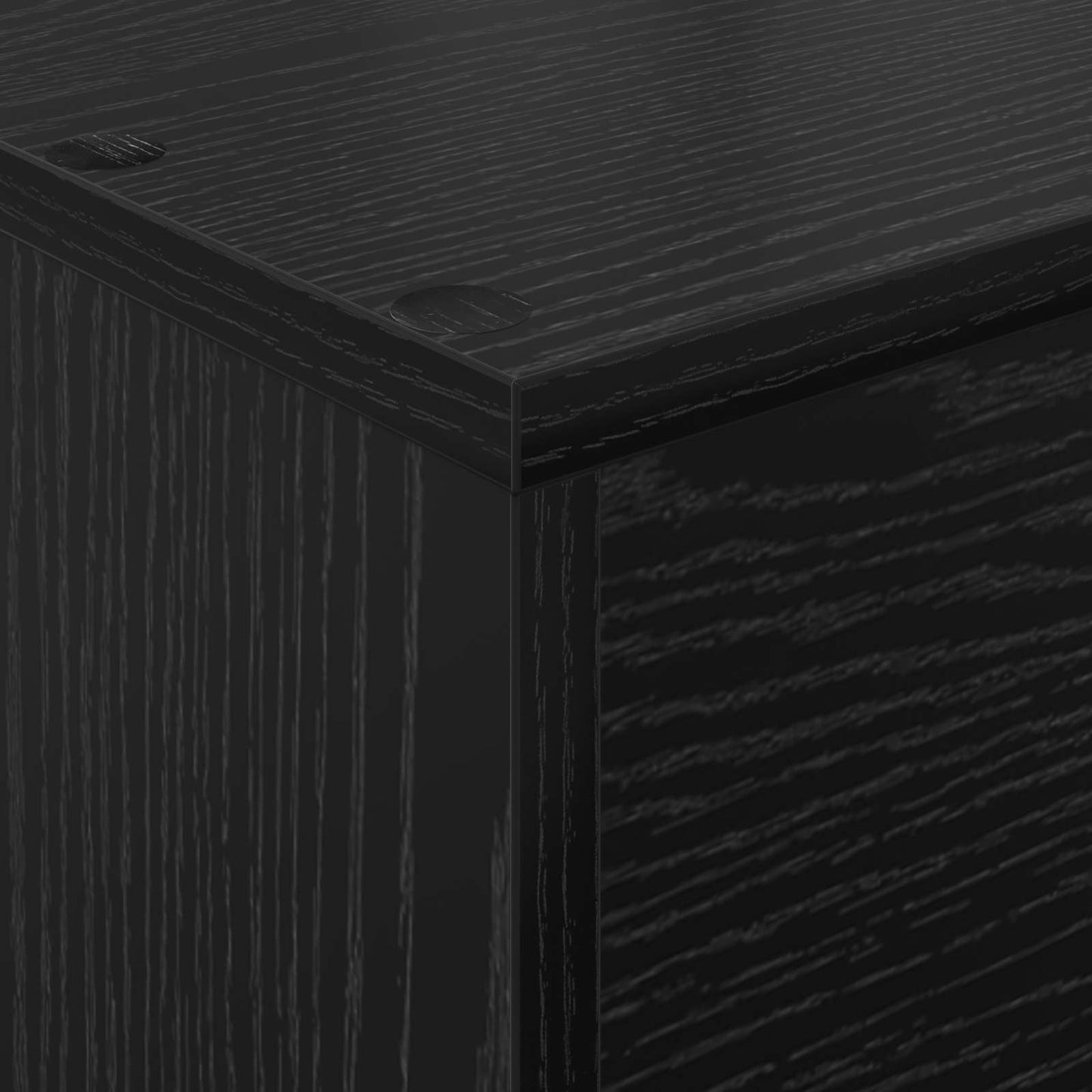 Magazinregal Schwarz Eichen-Optik 70 x 41 x 96 cm Holzwerkstoff