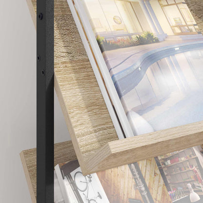 Magazinregal Sonoma-Eiche 68 x 40 x 123.5 cm Holzwerkstoff