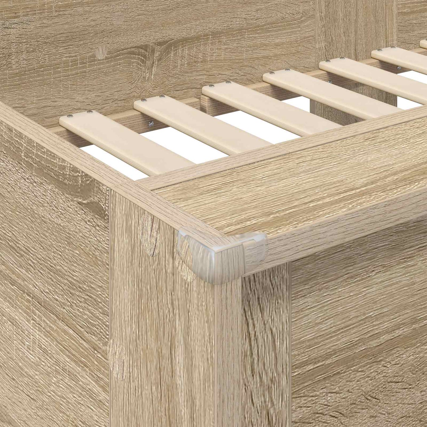 vidaXL Etagenbett für Kinder Sonoma-Eiche 90 x 190 cm Holzwerkstoff