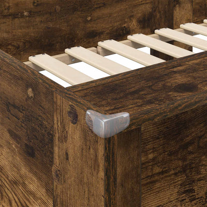 Etagenbett für Kinder Geräucherte Eiche 90 x 200 cm