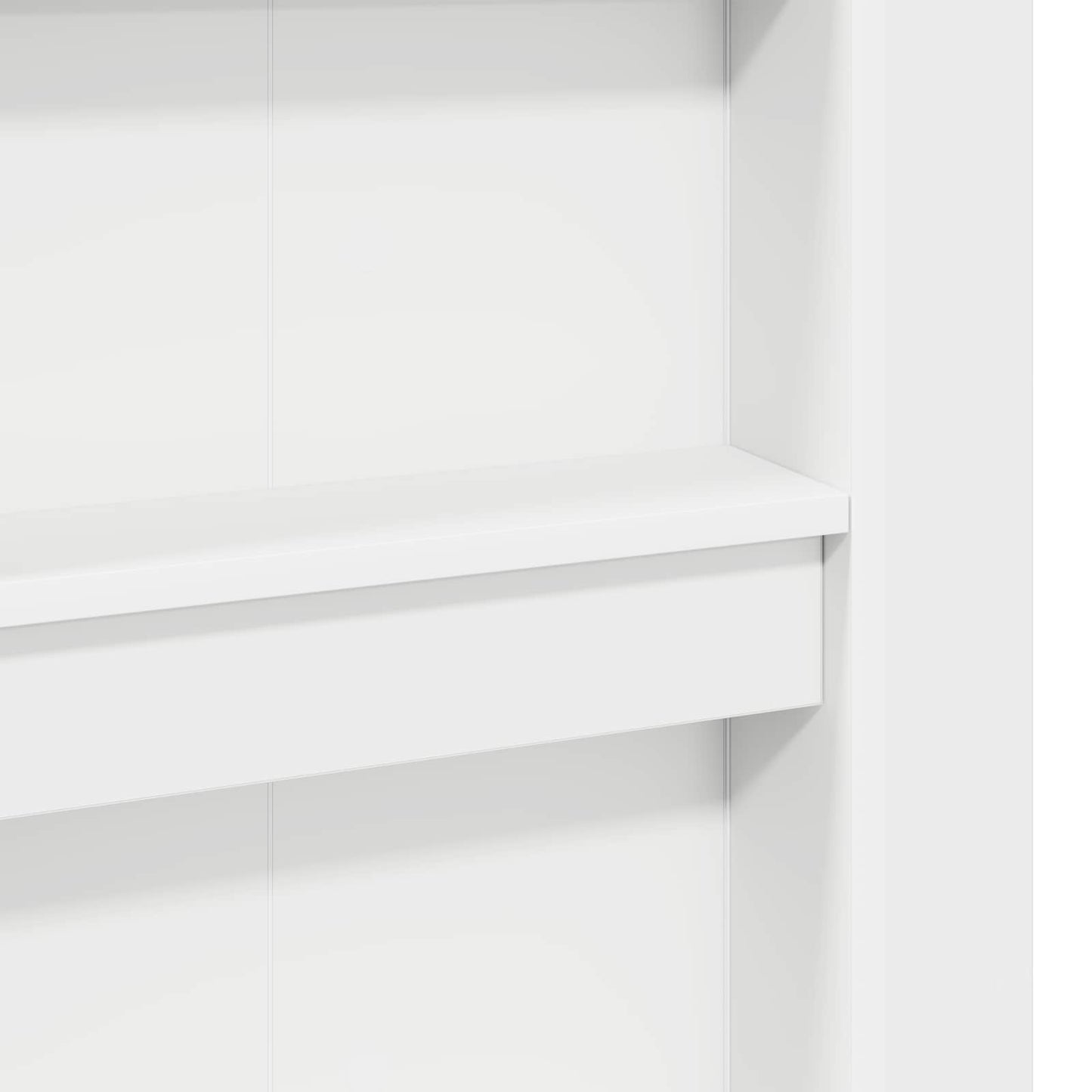 vidaXL Etagenbettgestell mit Schreibtisch Weiß 90 x 190 cm